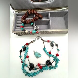 Southwestern Turquoise Jewelry lot